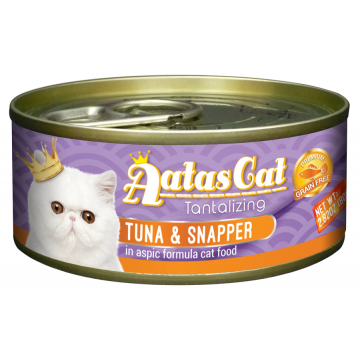 Aatas Cat Tantalizing Tuna & Snapper 80g